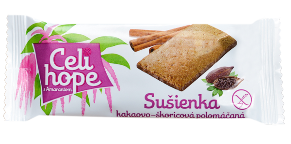 Celihope Sušienka kakaovo -škoricová polomáčaná 30g