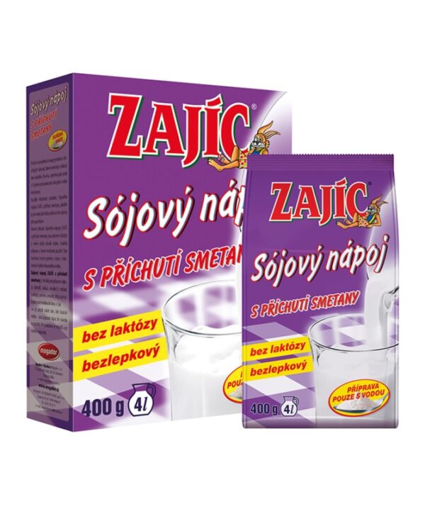 Zajac Sójový nápoj smotanový doypac 400g