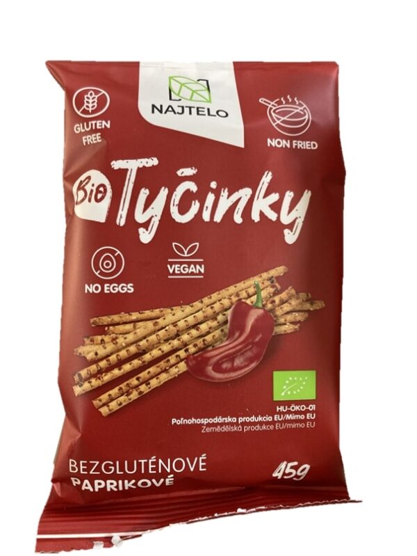 Bio Tyčinky bezlepkové 45g Najtelo