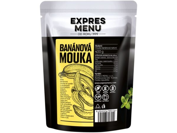 Banánová múka zo žltých banánov (400 g)