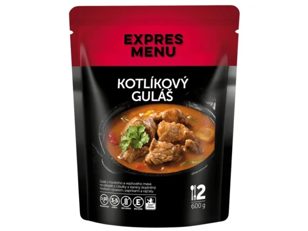 Kotlíkový guláš 2 porcie/600 g