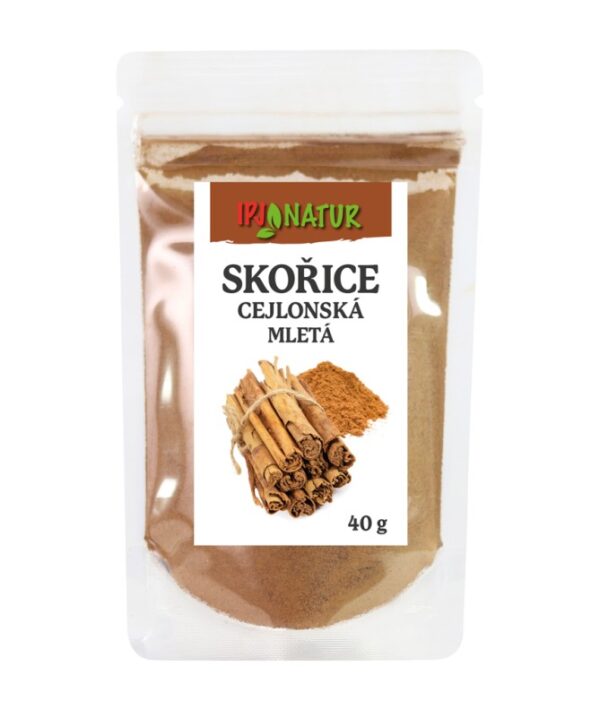 Škorica cejlonská mletá z Madagaskaru 40g